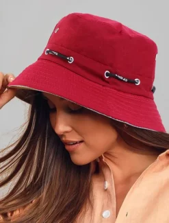 Women's Bucket Hat with Adjustable Drawstring Decoration – Stylish Lightweight Cap for Outdoor Activities, Travel, And Everyday Wear, Available in Multiple Colors