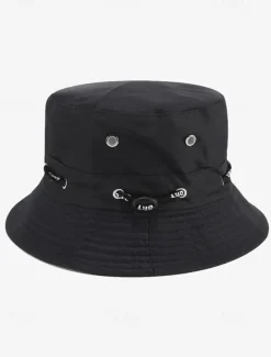 Women's Bucket Hat with Adjustable Drawstring Decoration – Stylish Lightweight Cap for Outdoor Activities, Travel, And Everyday Wear, Available in Multiple Colors
