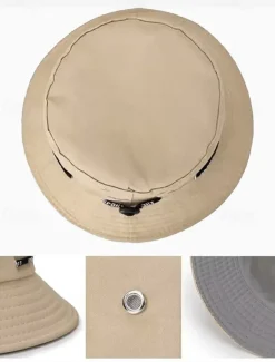 Women's Bucket Hat with Adjustable Drawstring Decoration – Stylish Lightweight Cap for Outdoor Activities, Travel, And Everyday Wear, Available in Multiple Colors