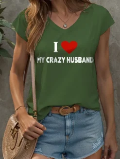 Women's Camisole Tank Top Graphic Letter Vintage Stylish Classic Sleeveless Short Sleeve V Neck Regular Tops Daily Vacation Wear Print Black White Blue Purple Green Summer Spring