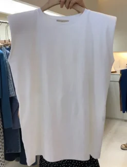 Women's Camisole Tank Top Solid Color Daily Basic Casual Sleeveless Crew Neck Regular Tops Daily Black White Yellow Blue Brown Summer