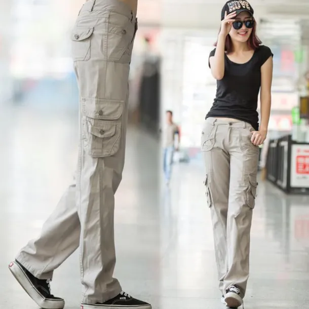 Women's Cargo Pants Hiking Pants Trousers Tactical Pants Military Summer Outdoor Ripstop Breathable Quick Dry Lightweight Pants / Trousers Bottoms Army gray Green Cotton Climbing Camping / Hiking