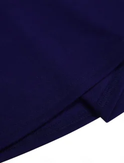 Women's Casual Dress Midi Dress Zipper Daily Date Fashion Streetwear Stand Collar 3/4 Length Sleeve Red Green Dark Blue Color