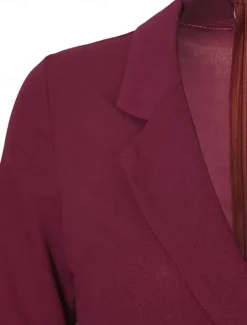 Women's Casual Dress Mini Dress Patchwork Buttons Casual Formal V Neck Long Sleeve Black Wine Gray Color