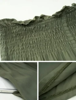 Women's Chinos Leggings Fashion Streetwear Full Length High Waist Plain Pocket Elastic Waistband Comfy Soft Comfortable Micro-elastic Outdoor Street Army Green Brown Summer Spring Regular Fit