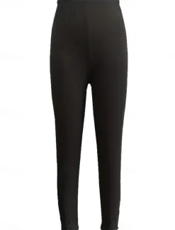 Women's Chinos Leggings Fashion Streetwear Basic Full Length High Waist Plain Lace Comfy Soft Comfortable Stretchy Outdoor Vacation Street Black White Summer Spring Slim Fit