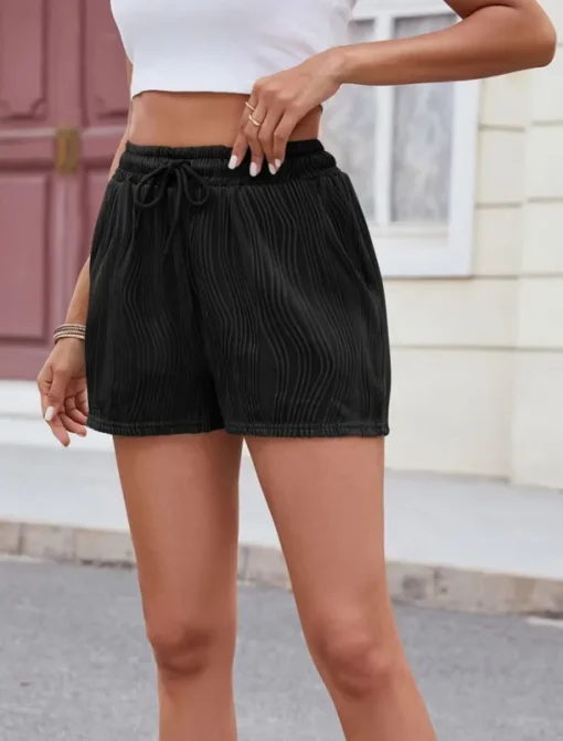 Women's Chinos Shorts Fashion Streetwear Short High Waist Plain Pocket Elastic Waistband Comfy Soft Comfortable Micro-elastic Outdoor Street Gray Green Black White Pink Summer Regular Fit