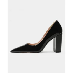 Women's Classic Suede Pointed Toe High Heels | Block Heel Pumps for Work & Parties