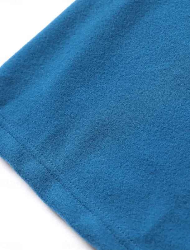 Women's Cloak / Capes Overcoat Long Pea Coat Windproof Warm Winter Coat Stylish Classic Style Casual Jacket 3/4 Length Sleeve Oversize Black Blue Army Green