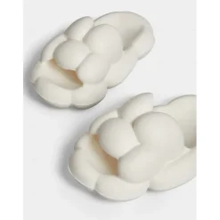 Women's Cloud Slides – Ultra-Soft Puffy Foam Slippers for Poolside, Beach, and Indoor Comfort