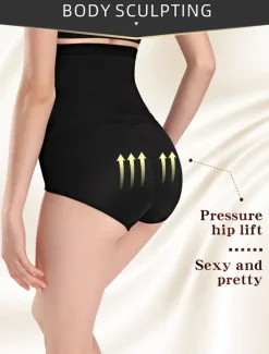 Women's Control Panties Shapewears Tummy Control Push Up Basic Office Yoga Party & Evening Running Sport Seamless Breathable Solid Color Seamed Lace Up Home Outfits