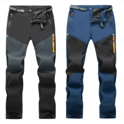 Women's Convertible Zip Off Pants Hiking Pants Trousers Patchwork Summer Outdoor Windproof Breathable Quick Dry Lightweight Bottoms Army Green Dark Navy Hunting Fishing Climbing XS S M L XL