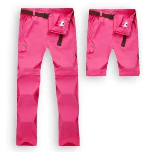 Women's Convertible Zip Off Pants Hiking Pants Trousers Summer Outdoor Waterproof Comfort Breathable Multi-Pockets Bottoms Black Army Green Hunting Fishing Climbing S M L XL XXL