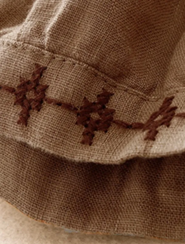 Women's Cotton Chinos Vintage Basic Full Length High Waist Plain Pocket Drawstring Comfort Outdoor Stretchy Vacation Street Causal White Yellow Khaki Beige Summer Spring Fall Loose Fit