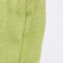 Women's Cotton Linen Pants Wide Leg Trousers Fashion Casual Lounge Full Length High Waist Baggy Micro-elastic Vacation Daily Apple Green Black White Dark Navy Autumn / Fall