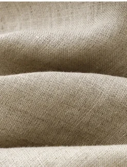 Women's Cotton Linen Pants Wide Leg Chinos Vacation Vintage Fashion Full Length High Waist Plain Pocket Comfort Outdoor Inelastic Vacation Street Daily Yellow Orange Beige Summer Spring Fall Regular