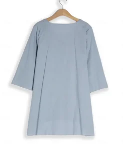 Women's Cotton Linen Sets Two Piece Sets Solid Color Fashion Round Neck Street Daily 2 Piece White Blue Khaki Gray Spring & Fall