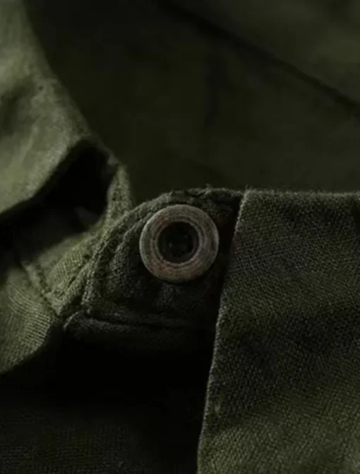 Women's Cotton Linen Shirts Solid Color Stylish Basic Casual Long Sleeve Shirt Collar Long Tops Daily Buttons White Army Green Khaki Summer Fall