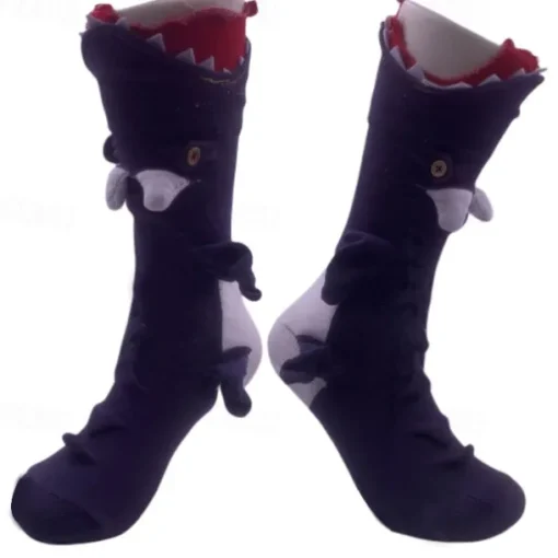 Women's Crew Socks Christmas Gift Daily Animal Patterned Polyester Wool Cosplay Classic Casual Warm Elastic 1 Pair