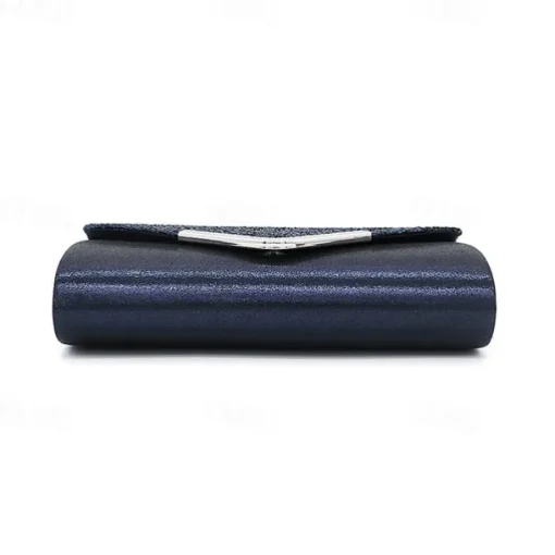 Women's Crossbody Bag Clutch Bags PU Leather for Evening Bridal Wedding Party with Chain Glitter Shine Fashion in Silver Black Pink