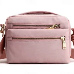 Women's Crossbody Bag Nylon Daily Solid Color Black Pink Blue