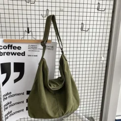 Women's Crossbody Bag Shoulder Bag Canvas Tote Bag Canvas Daily Holiday Zipper Large Capacity Waterproof Breathable Solid Color Balck White Red
