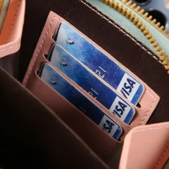 Women's Crossbody Bag Wallet Coin Purse Mobile Phone Bag Credit Card Holder Wallet PU Leather Daily Holiday Zipper Touchscreen Adjustable Lightweight Solid Color Black Light Pink Dusty Rose
