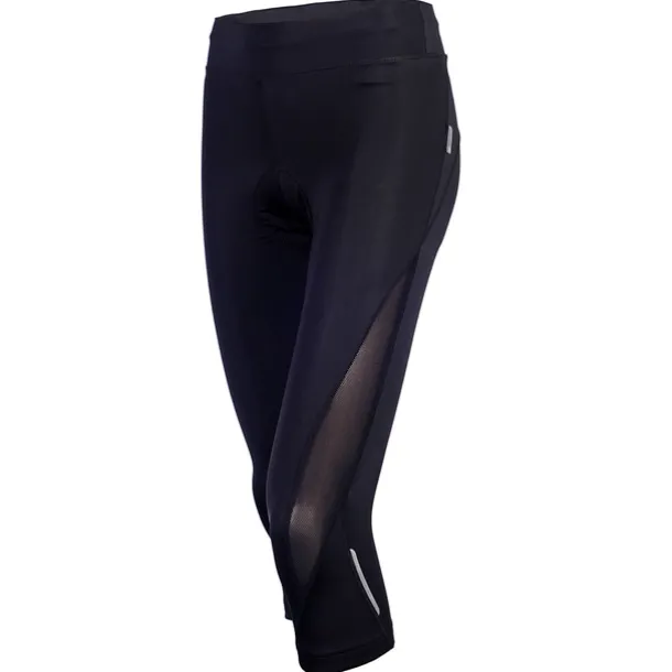 Women's Cycling 3/4 Tights Cycling Capris Pants Bike Pants Bottoms Mountain Bike MTB Road Bike Cycling Sports Red / black Black Breathable Apparel Advanced Relaxed Fit Bike Wear / High Elasticity