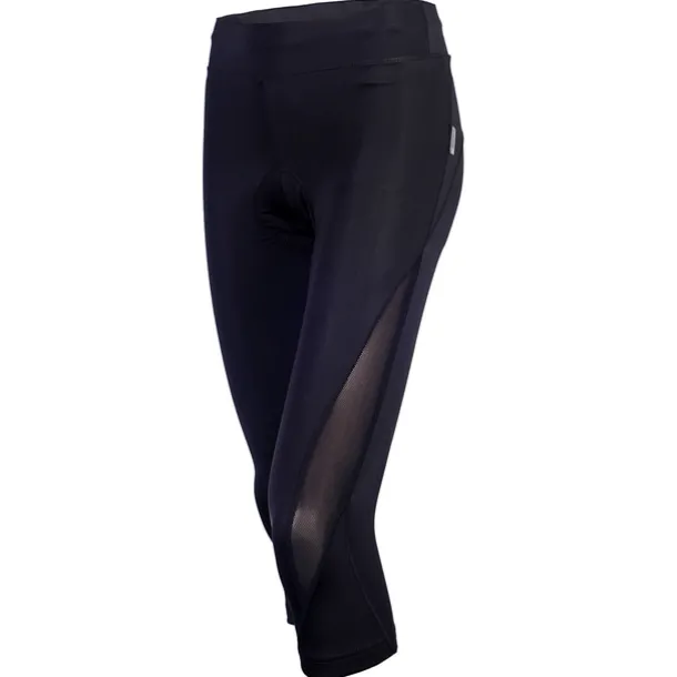 Women's Cycling 3/4 Tights Cycling Capris Pants Bike Pants Bottoms Mountain Bike MTB Road Bike Cycling Sports Red / black Black Breathable Apparel Advanced Relaxed Fit Bike Wear / High Elasticity