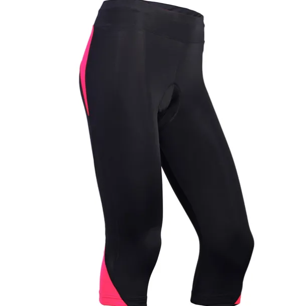 Women's Cycling 3/4 Tights Cycling Capris Pants Bike Pants Bottoms Mountain Bike MTB Road Bike Cycling Sports Red / black Black Breathable Apparel Advanced Relaxed Fit Bike Wear / High Elasticity