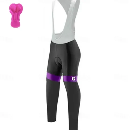 Women's Cycling Bib Tights Bike Bottoms Mountain Bike MTB Road Bike Cycling Sports Polka Dot 3D Pad Cycling Breathable Quick Dry Pink Blue Spandex Clothing Apparel Bike Wear