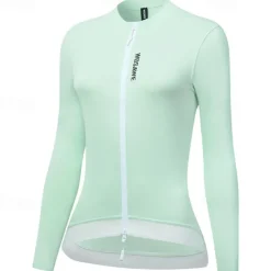 Women's Cycling Jacket Cycling Jersey Color Block Long Sleeve Bike Jersey Raincoat with 3 Rear Pockets Mountain Bike MTB Quick Dry Breathable Sports Yellow Blue Purple Clothing Apparel