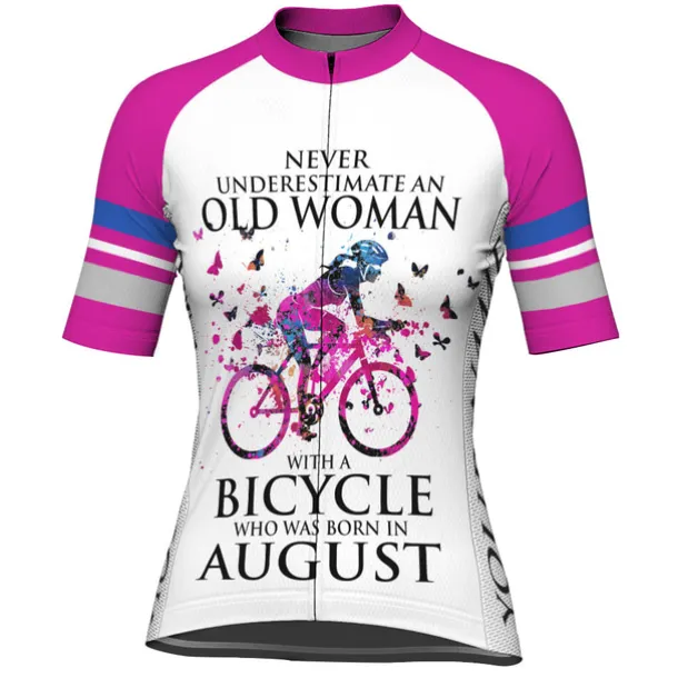 Women's Cycling Jersey Graphic Butterfly Funny Short Sleeve Bike Jersey Top with 3 Rear Pockets Mountain Bike MTB Road Bike Cycling Quick Dry Reflective Strips Back Pocket Moisture Wicking Sports
