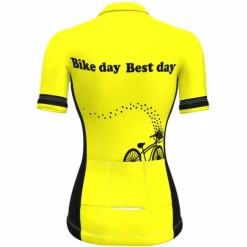 Women's Cycling Jersey Graphic Funny Short Sleeve Bike Jersey Top with 3 Rear Pockets Mountain Bike MTB Road Bike Cycling Quick Dry Reflective Strips Back Pocket Moisture Wicking Sports White+Pink