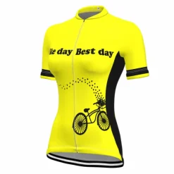 Women's Cycling Jersey Graphic Funny Short Sleeve Bike Jersey Top with 3 Rear Pockets Mountain Bike MTB Road Bike Cycling Quick Dry Reflective Strips Back Pocket Moisture Wicking Sports White+Pink