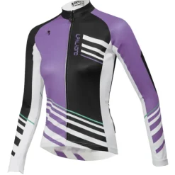 Women's Cycling Jersey Patterned Character Long Sleeve Bike Jersey Top with 3 Rear Pockets Mountain Bike MTB Road Bike Cycling Seamless 3D Pad Quick Dry Anatomic Design Sports Yellow Pink Red