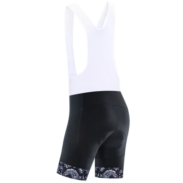 Women's Cycling Road Shorts Cycling Bib Shorts Cycling Shorts Bike Shorts Bib Shorts Mountain Bike MTB Road Bike Cycling Sports Graphic 3D Pad Breathable Quick Dry Wearable Black Dark Gray Clothing