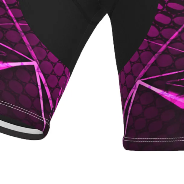 Women's Cycling Road Shorts Bike Shorts Cycling Padded Shorts Bike Shorts Padded Shorts / Chamois Mountain Bike MTB Road Bike Cycling Sports Graphic 3D Pad Fast Dry Breathable Quick Dry Blue Purple