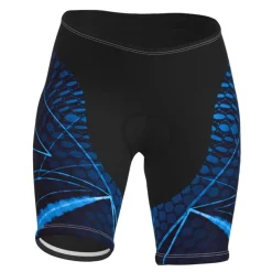 Women's Cycling Road Shorts Bike Shorts Cycling Padded Shorts Bike Shorts Padded Shorts / Chamois Mountain Bike MTB Road Bike Cycling Sports Graphic 3D Pad Fast Dry Breathable Quick Dry Blue Purple