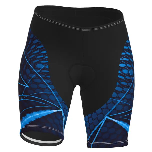 Women's Cycling Road Shorts Bike Shorts Cycling Padded Shorts Bike Shorts Padded Shorts / Chamois Mountain Bike MTB Road Bike Cycling Sports Graphic 3D Pad Fast Dry Breathable Quick Dry Blue Purple