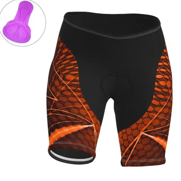 Women's Cycling Road Shorts Bike Shorts Cycling Padded Shorts Bike Shorts Padded Shorts / Chamois Mountain Bike MTB Road Bike Cycling Sports Graphic 3D Pad Fast Dry Breathable Quick Dry Blue Purple