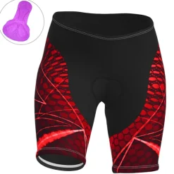 Women's Cycling Road Shorts Bike Shorts Cycling Padded Shorts Bike Shorts Padded Shorts / Chamois Mountain Bike MTB Road Bike Cycling Sports Graphic 3D Pad Fast Dry Breathable Quick Dry Blue Purple