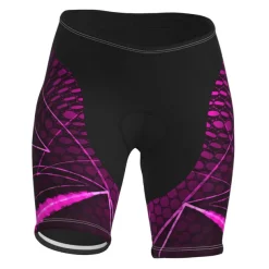 Women's Cycling Road Shorts Bike Shorts Cycling Padded Shorts Bike Shorts Padded Shorts / Chamois Mountain Bike MTB Road Bike Cycling Sports Graphic 3D Pad Fast Dry Breathable Quick Dry Blue Purple
