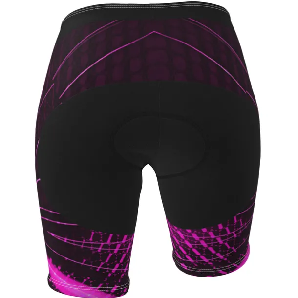 Women's Cycling Road Shorts Bike Shorts Cycling Padded Shorts Bike Shorts Padded Shorts / Chamois Mountain Bike MTB Road Bike Cycling Sports Graphic 3D Pad Fast Dry Breathable Quick Dry Blue Purple