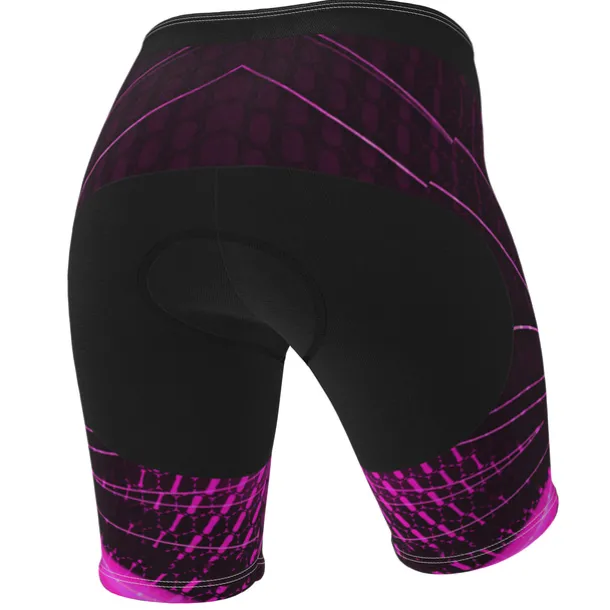 Women's Cycling Road Shorts Bike Shorts Cycling Padded Shorts Bike Shorts Padded Shorts / Chamois Mountain Bike MTB Road Bike Cycling Sports Graphic 3D Pad Fast Dry Breathable Quick Dry Blue Purple
