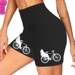 Women's Cycling Road Shorts Cycling Shorts Bike Shorts Bike Shorts Pants Mountain Bike MTB Road Bike Cycling Sports Graphic 3D Pad Fast Dry Breathable Soft Black Yellow Spandex Clothing Apparel Bike