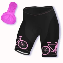 Women's Cycling Road Shorts Cycling Shorts Bike Shorts Bike Shorts Pants Mountain Bike MTB Road Bike Cycling Sports Graphic 3D Pad Fast Dry Breathable Soft Black Yellow Spandex Clothing Apparel Bike