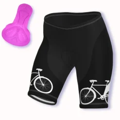 Women's Cycling Road Shorts Cycling Shorts Bike Shorts Bike Shorts Pants Mountain Bike MTB Road Bike Cycling Sports Graphic 3D Pad Fast Dry Breathable Soft Black Yellow Spandex Clothing Apparel Bike