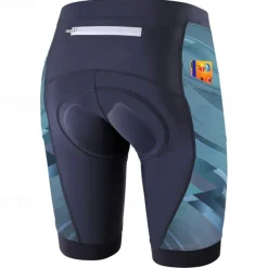 Women's Cycling Shorts Bike Padded Shorts / Chamois Bottoms Mountain Bike MTB Road Bike Cycling Sports Graphic 3D Pad Breathable Quick Dry Moisture Wicking Pink Blue Spandex Clothing Apparel Bike Wear