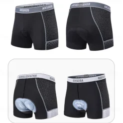 Women's Cycling Shorts Bike Shorts Bike Shorts Padded Shorts / Chamois Sports 3D Pad Breathable Quick Dry High Elasticity Black Yellow Clothing Apparel Bike Wear